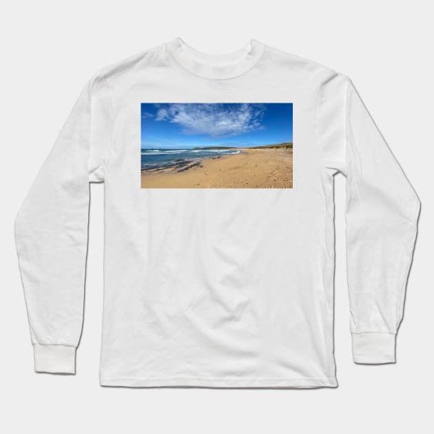 Constantine Bay, Cornwall Long Sleeve T-Shirt by Chris Petty